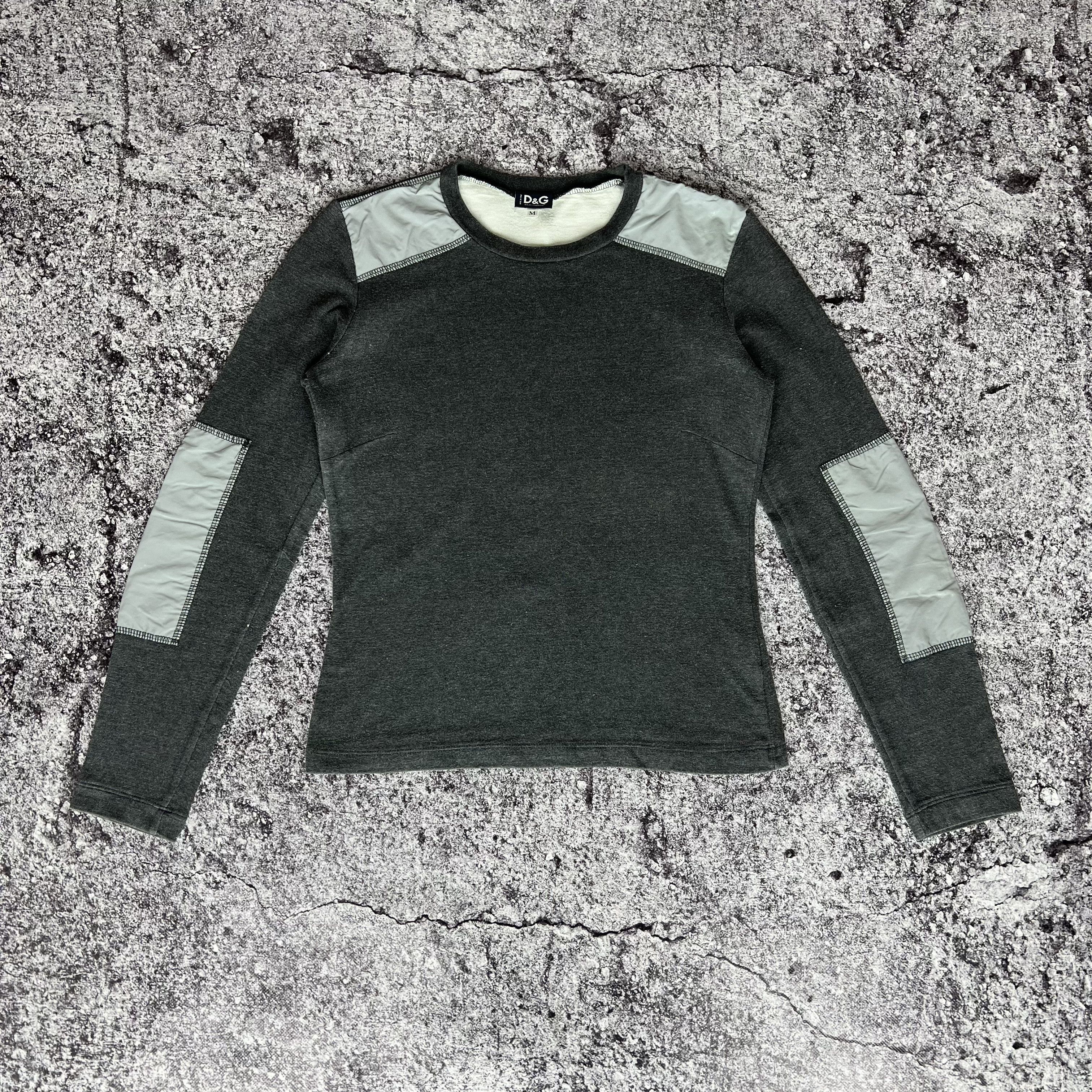 Dolce & Gabbana Dolce & Gabbana Sweatshirt Reflective Made in Italy Size M Size M / US 6-8 / IT 42-44 - 1 Thumbnail
