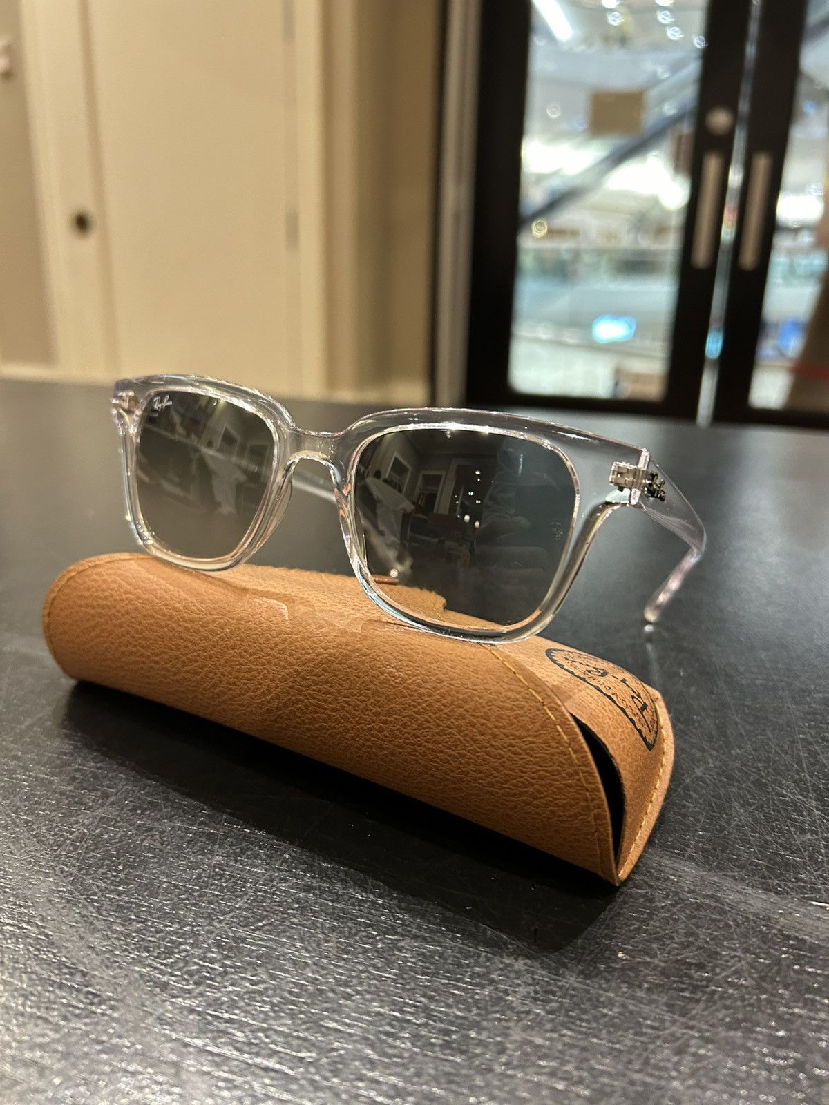 RayBan Ray Ban Clear Sunglasses Size ONE SIZE - 1 Thumbnail