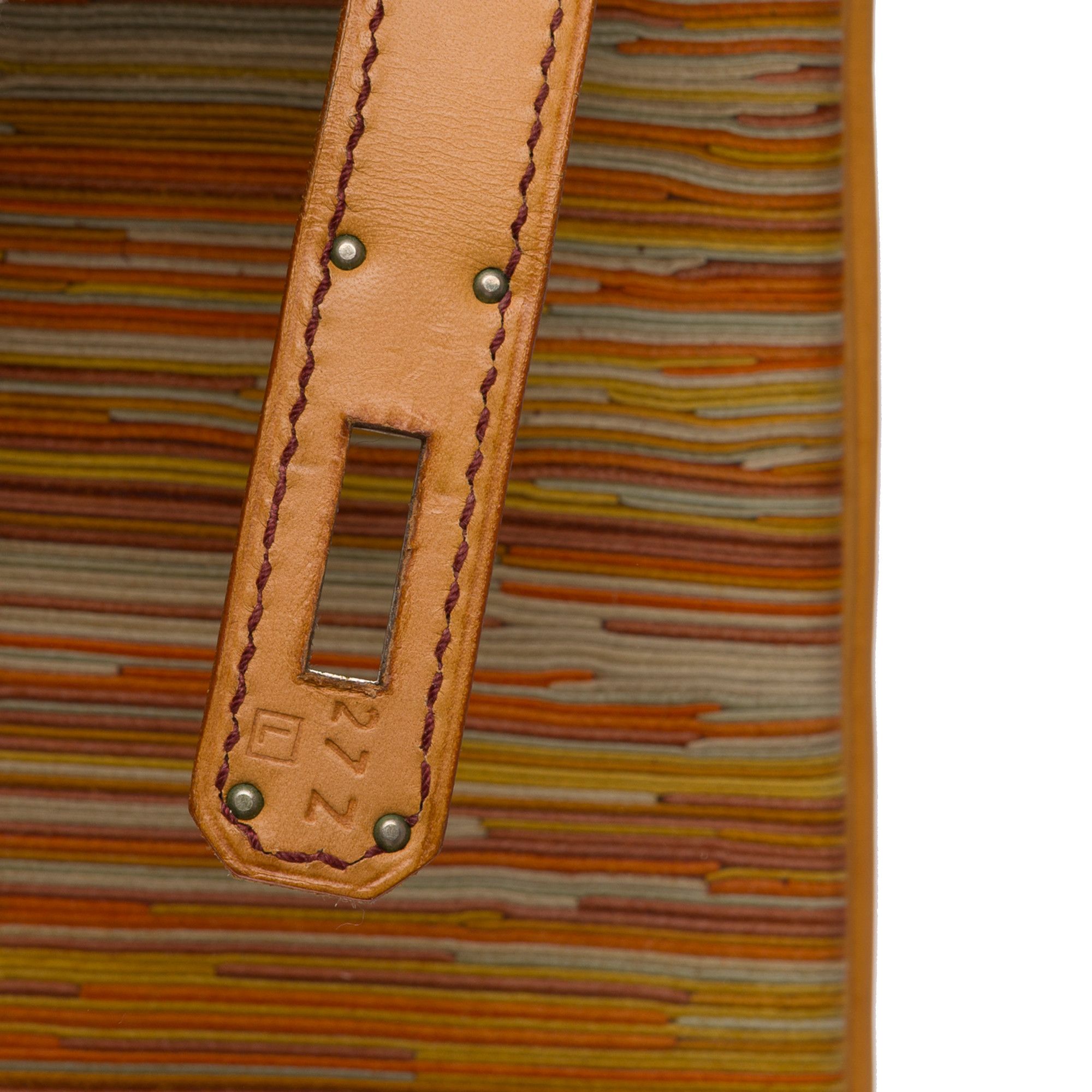 Hermes HERMES Kelly 35 in Beige Leather Size ONE SIZE - 8 Thumbnail