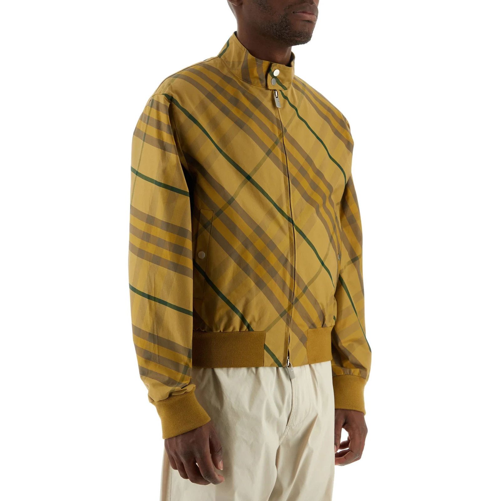 Burberry BURBERRY Embroidered Cotton Bomber Jacket New & Authentic (M Size US M / EU 48-50 / 2 - 3 Thumbnail