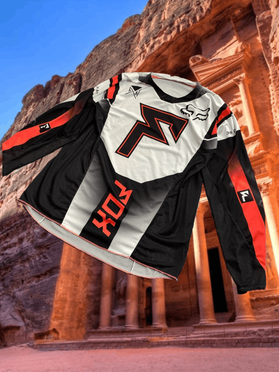 Fox Racing Y2K Vintage Streetwear Fox Racing Long Sleeve Size US XL / EU 56 / 4 - 1 Thumbnail