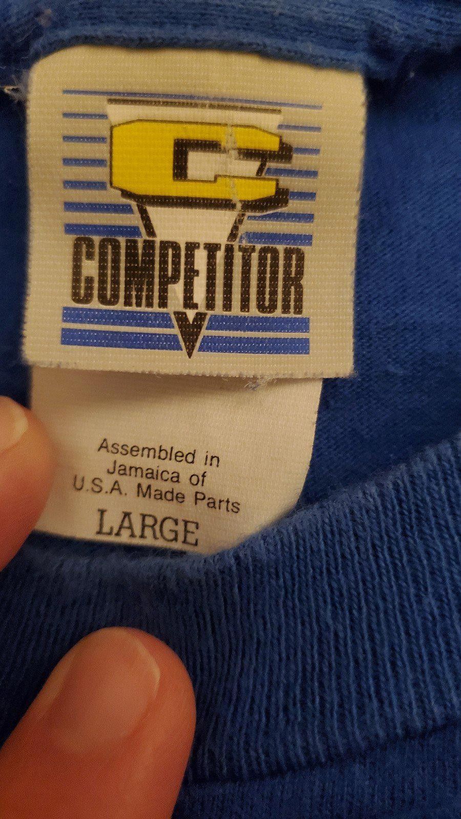 Designer Vintage Cleveland Cavaliers Competitor Tag Single Stitch L Size US L / EU 52-54 / 3 - 3 Thumbnail