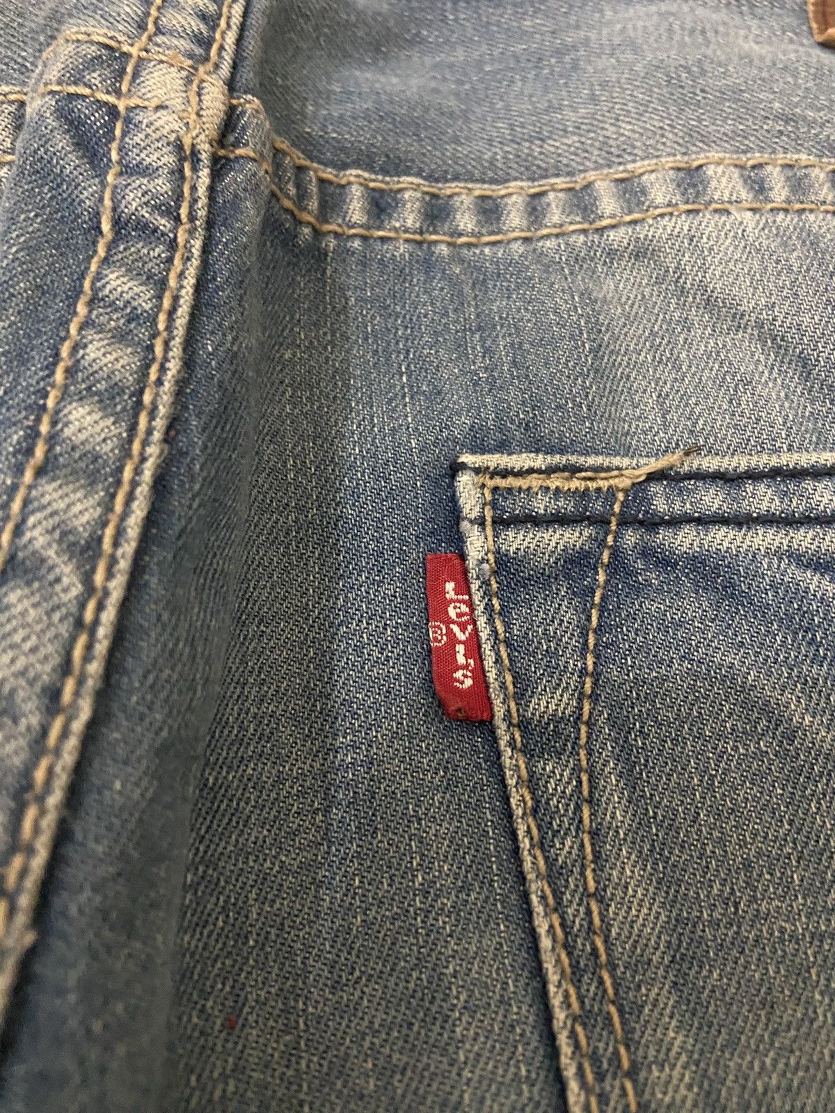 Levi's Vintage Clothing Levi’s denim pants 522 desetresed vintage Size US 34 / EU 50 - 4 Thumbnail