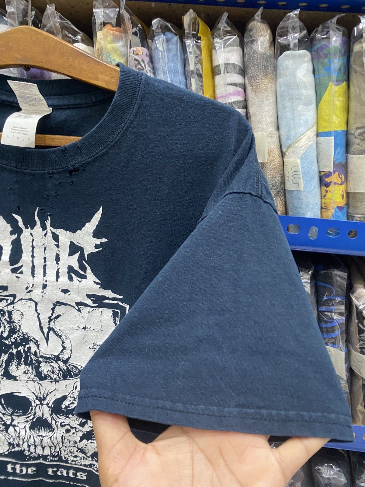 Band Tees DISTRESSED THE RATS BAND TEES Size US L / EU 52-54 / 3 - 6 Thumbnail