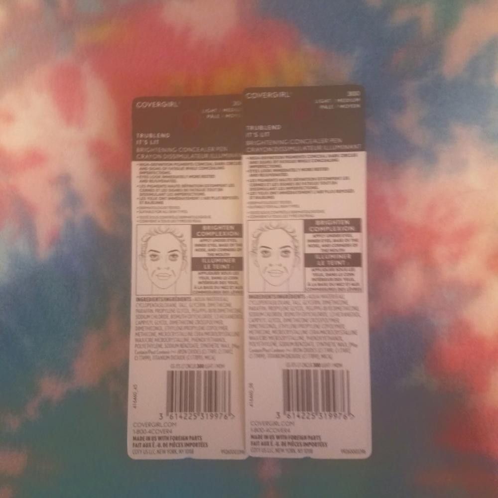 Designer New in Package Covergirl Trublend Its Lit Concealer Set of 2 Size ONE SIZE - 2 Thumbnail