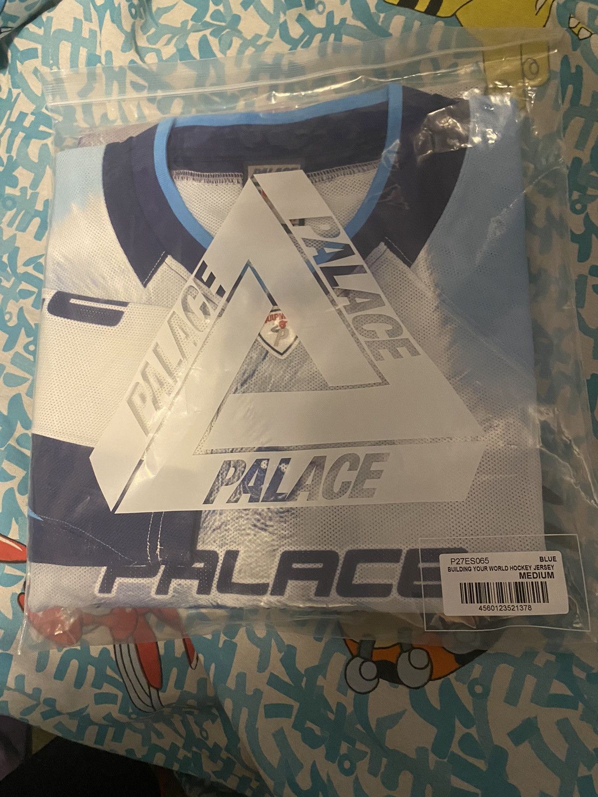 Palace Palace Building Your World Hockey Jersey Blue Medium Size US M / EU 48-50 / 2 - 3 Thumbnail