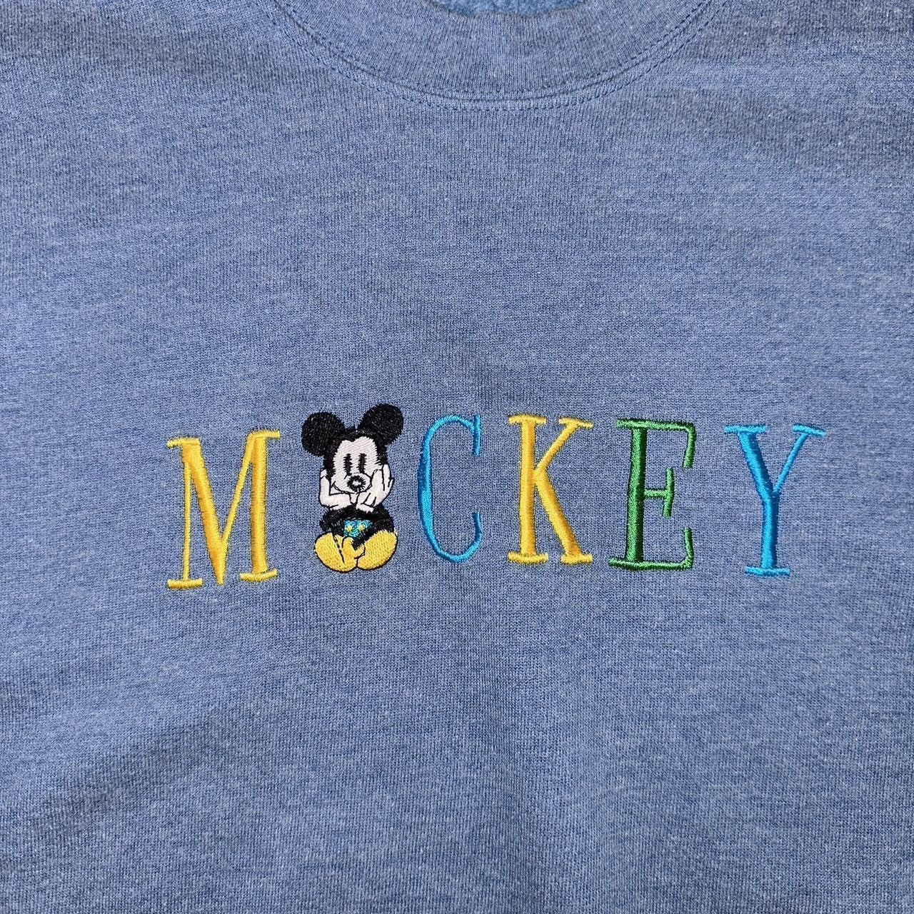 Disney Vintage 90’s Mickey Mouse Disney Crewneck Sweatshirt Size US XL / EU 56 / 4 - 2 Thumbnail