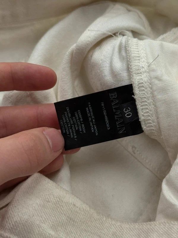 Balmain Balmain pants archive avant-garde faded luxury street wear Size US 30 / EU 46 - 5 Thumbnail