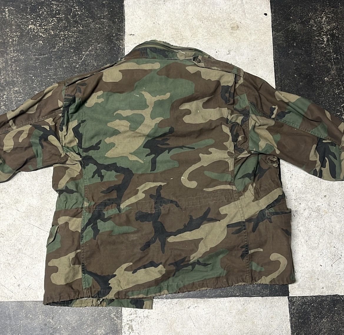 Other Vintage US Military Jungle Camo Fatigue Jacket Size US M / EU 48-50 / 2 - 3 Thumbnail