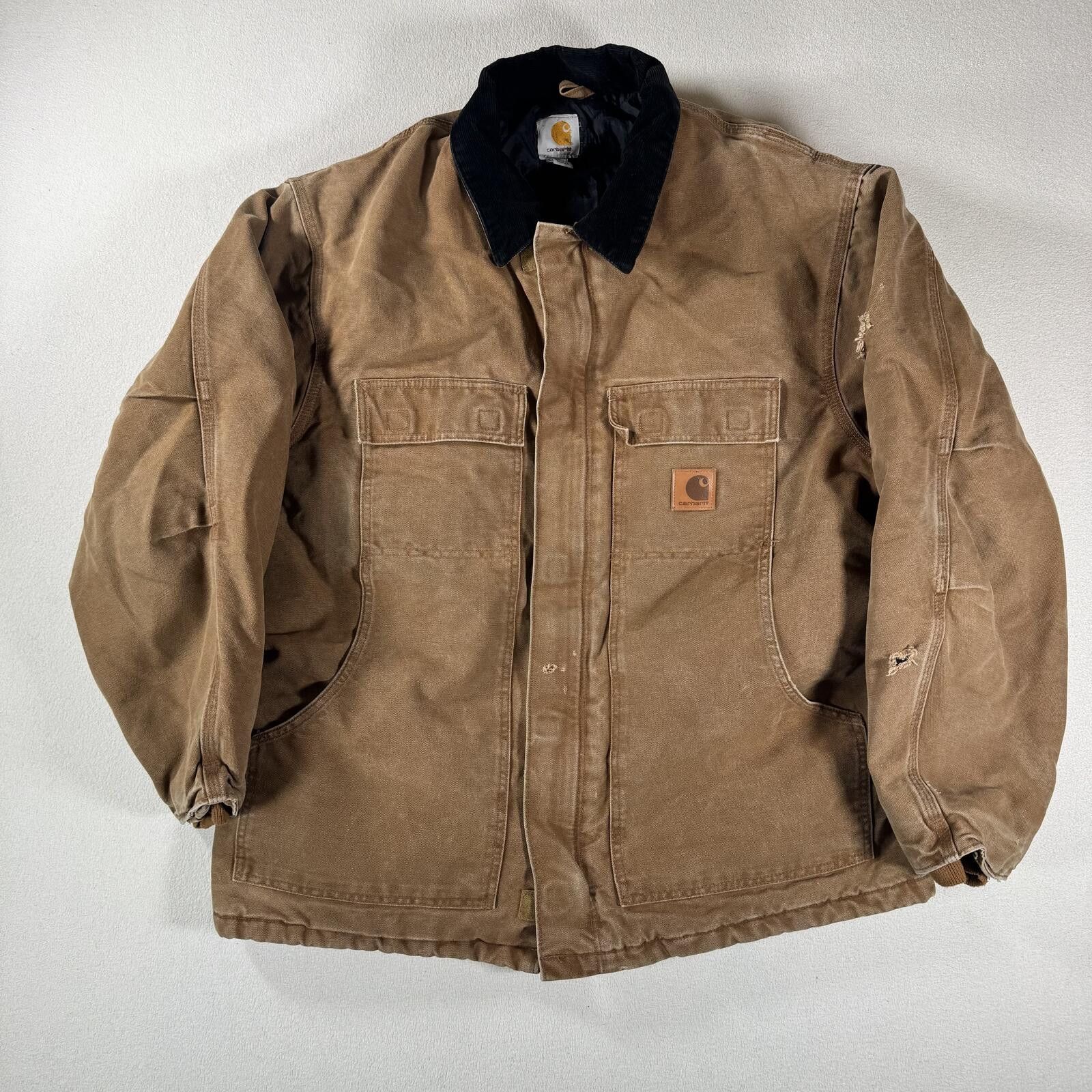 Carhartt Vintage Carhartt C26 211 Quilted Lined BRN Arctic Jacket Size US XL / EU 56 / 4 - 1 Thumbnail
