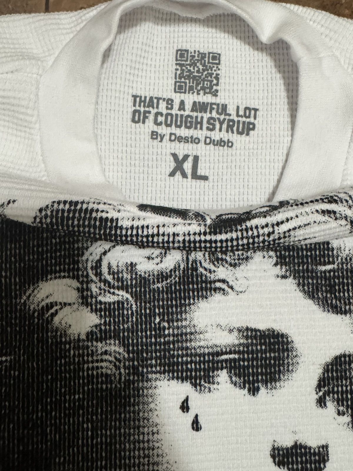 Awful Lot of Cough Syrup Awful lot of cough syrup thermal longsleeve t shirt Size US XL / EU 56 / 4 - 3 Thumbnail