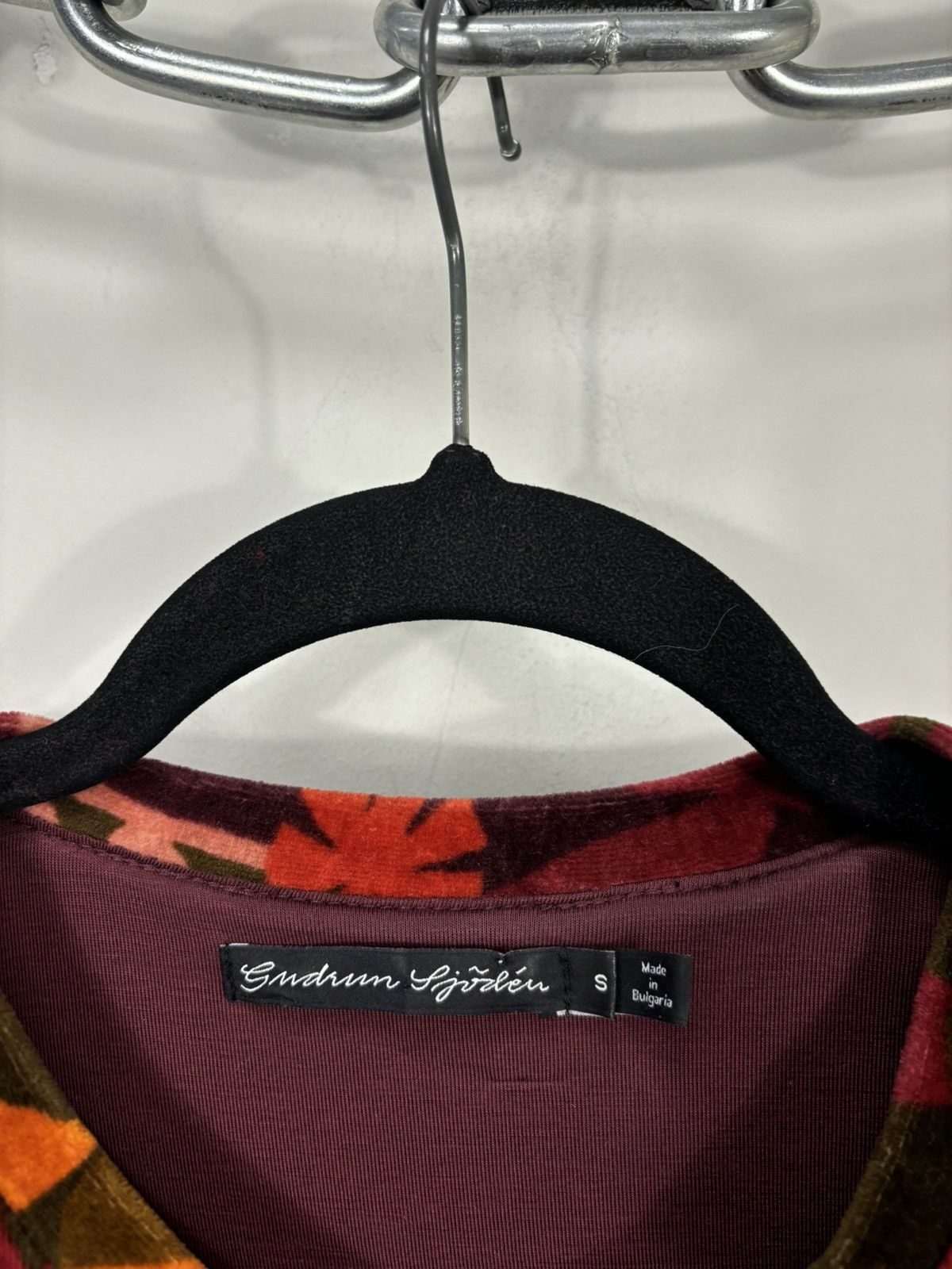 Gudrun Sjoden Gudrun Sjoden Women’s Autumn Floral Velour Zip Up Jacket Size S / US 4 / IT 40 - 8 Thumbnail