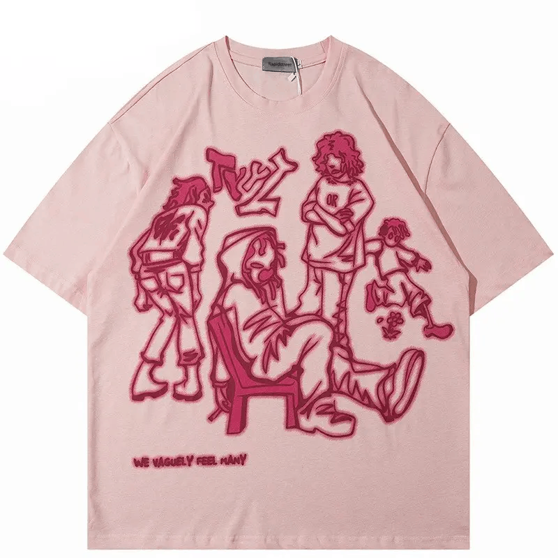 Japanese Brand × Vintage Japanese Streetwear Cotton Vintage Tshirt Size US XL / EU 56 / 4 - 1 Thumbnail