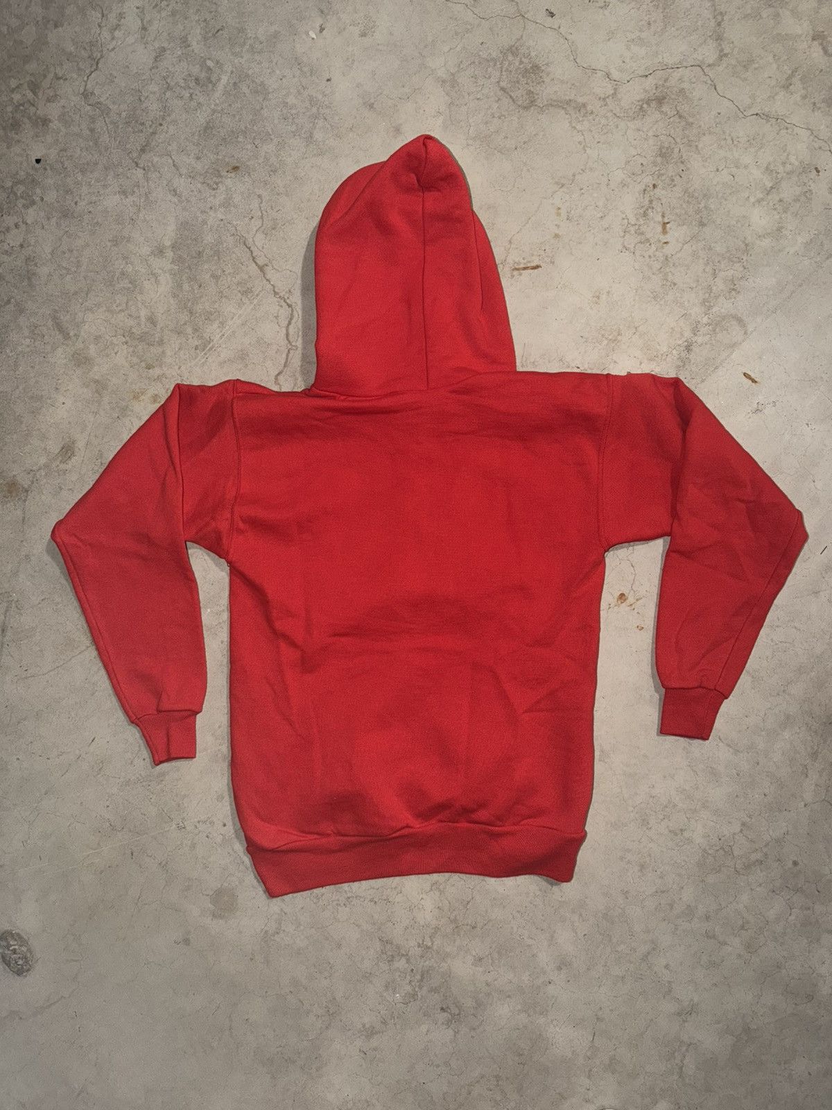 Hanes Vintage 90s U.S. Army Men’s Pullover Hoodie Red RARE Size US S / EU 44-46 / 1 - 3 Thumbnail