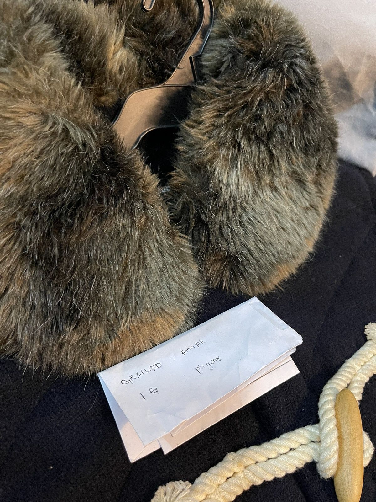 Issey Miyake Issey Miyake's A-Net Group "Mercibeacoup" Faux Fur Jacket Size L / US 10 / IT 46 - 5 Thumbnail