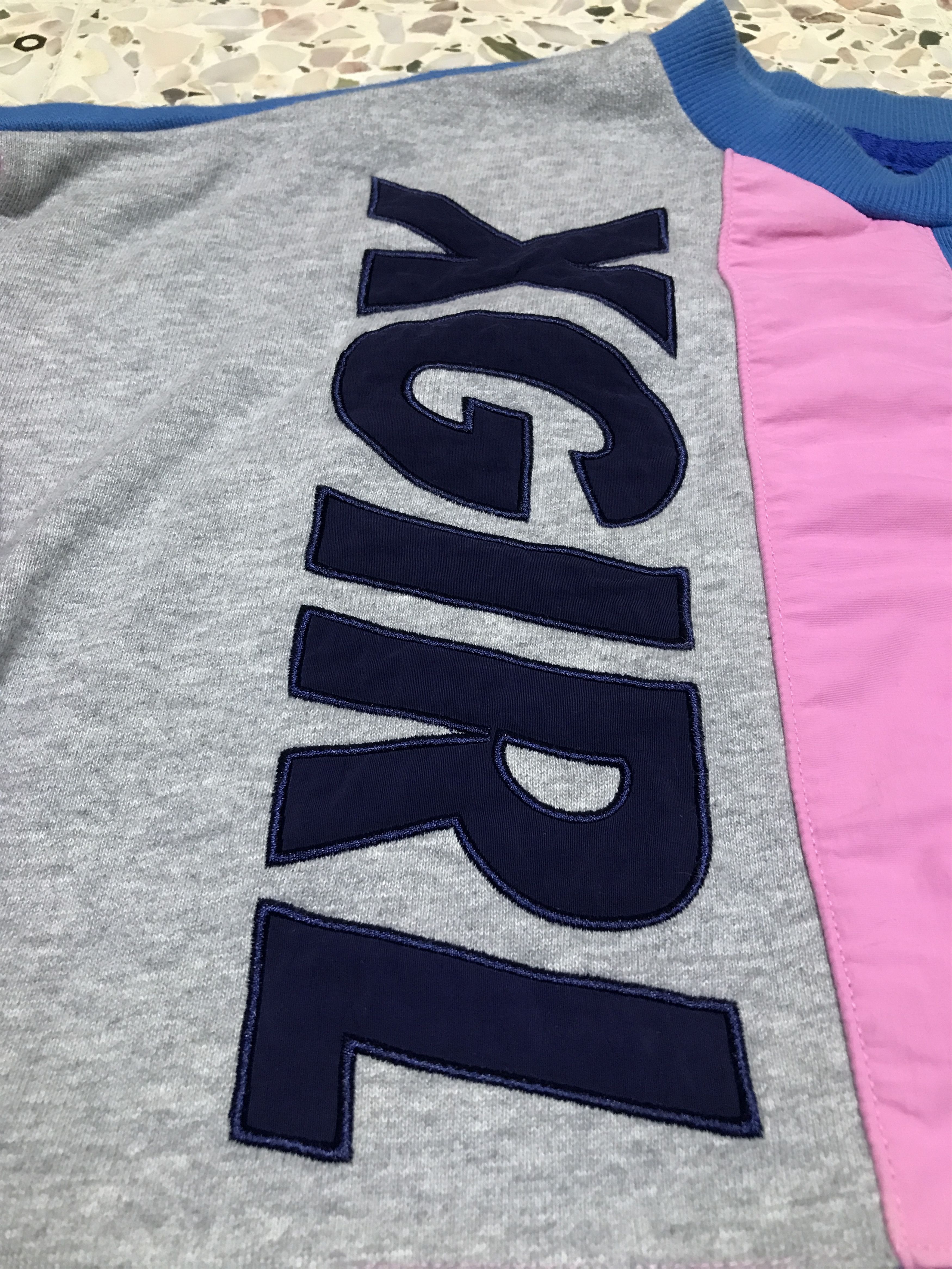 X-Girl [Perfect] X-Girl two tone Sweatshirt Croptop Size M / US 6-8 / IT 42-44 - 2 Thumbnail