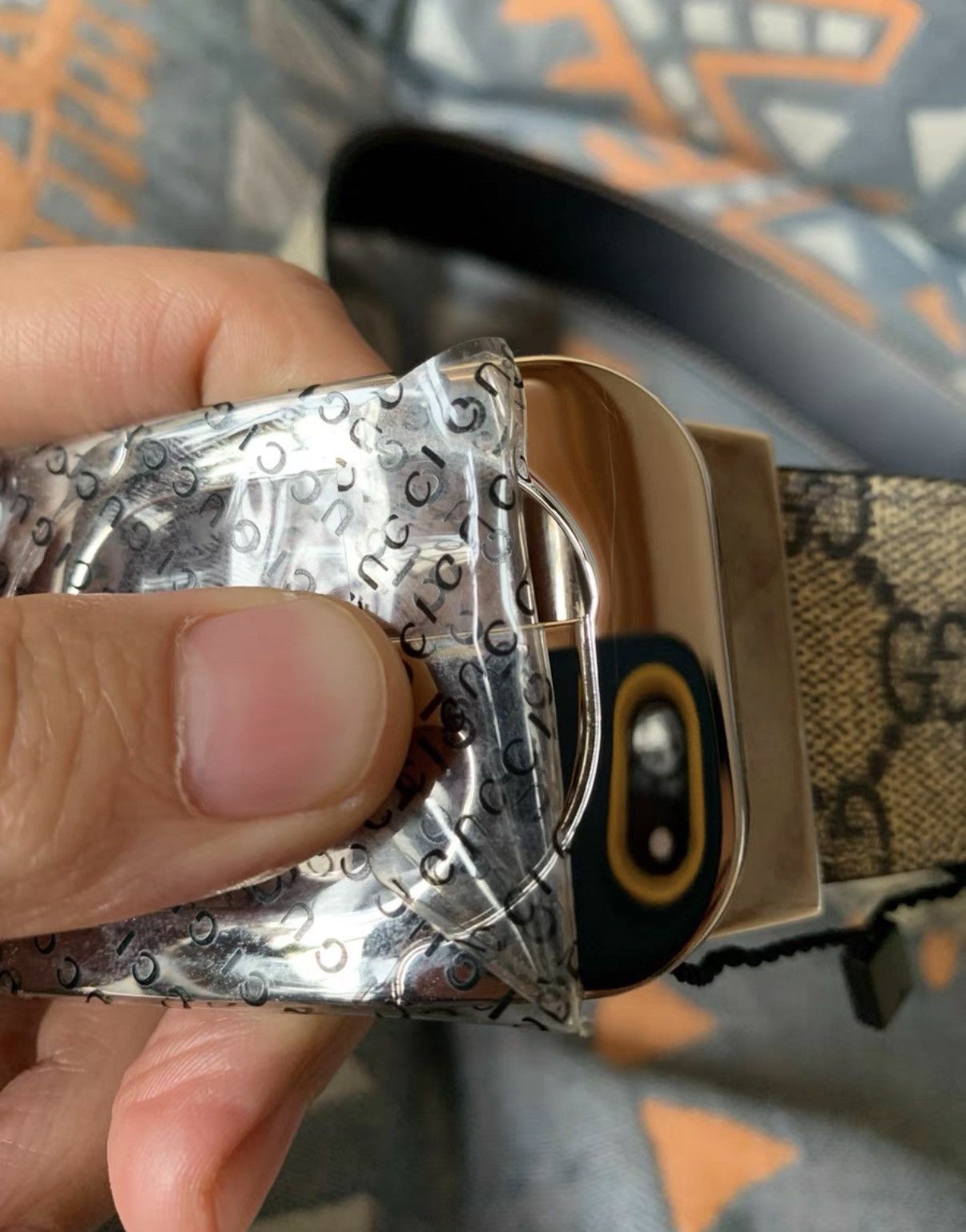 Gucci Gucci Brand New Authentic Men's Reversible Buckle Belt K16 Size ONE SIZE - 5 Thumbnail