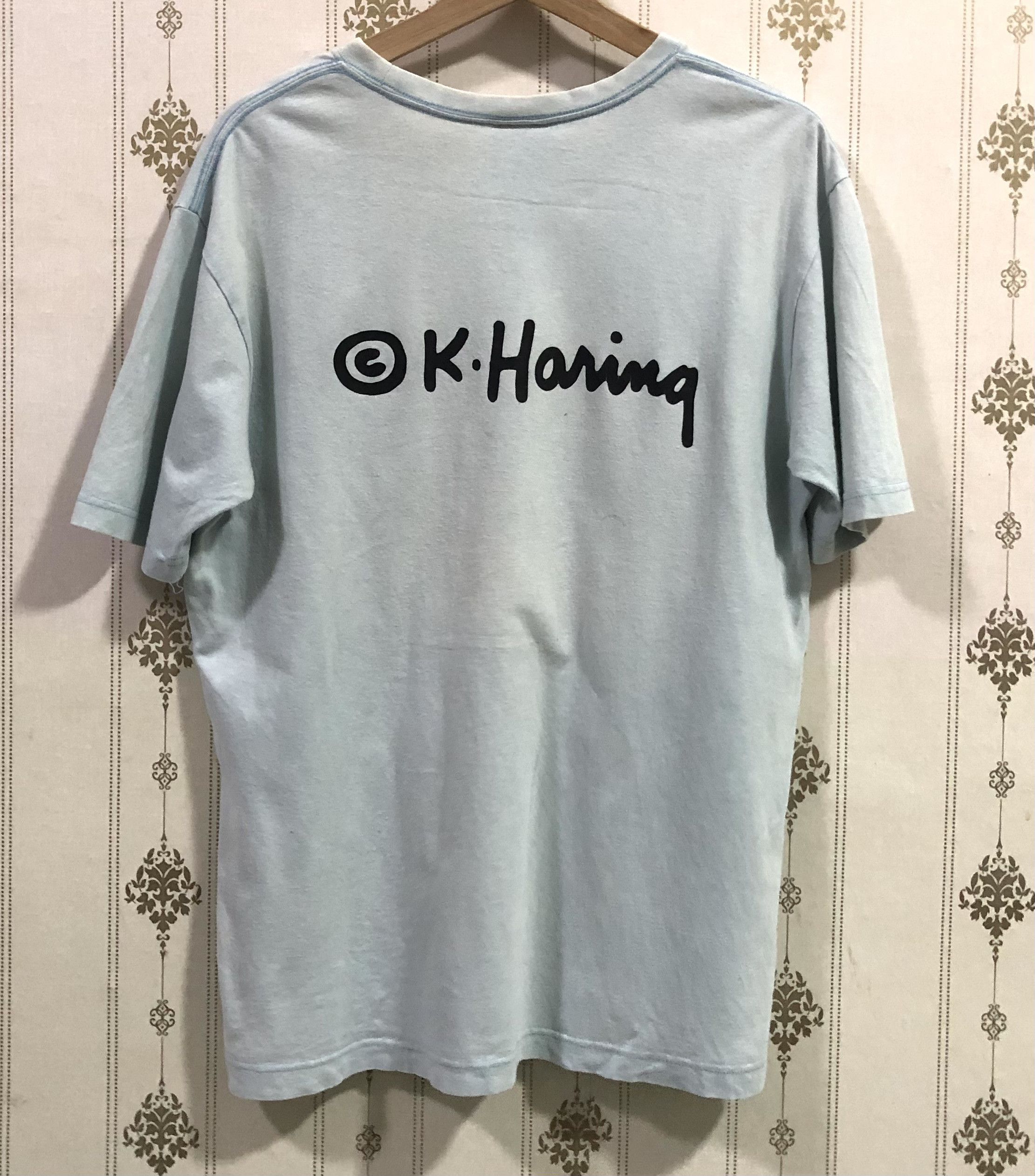 Keith Haring Vintage Keith Haring X Wild Oats Tees Size US M / EU 48-50 / 2 - 2 Thumbnail