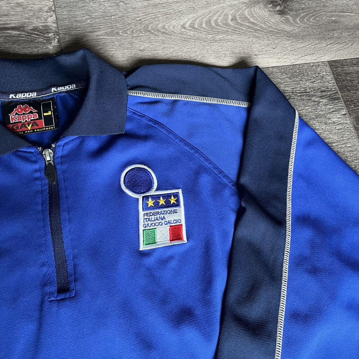 Kappa Vintage 2000s Kappa Italia Euro Training Zip Track Jacket Size US L / EU 52-54 / 3 - 4 Thumbnail