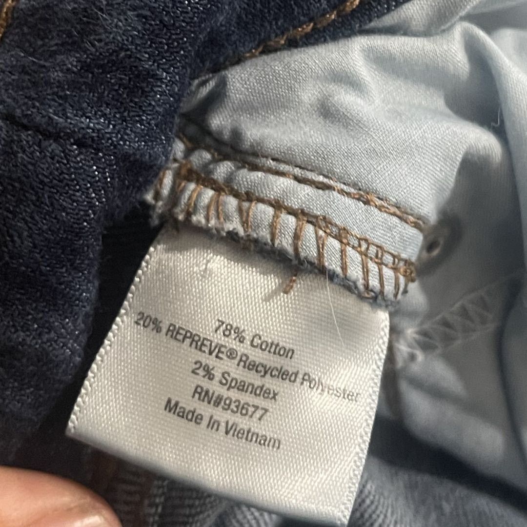 St. Johns Bay Denim Jeans Dark Wash Pants Straight Leg Streetwear Casual Size 31" - 4 Thumbnail