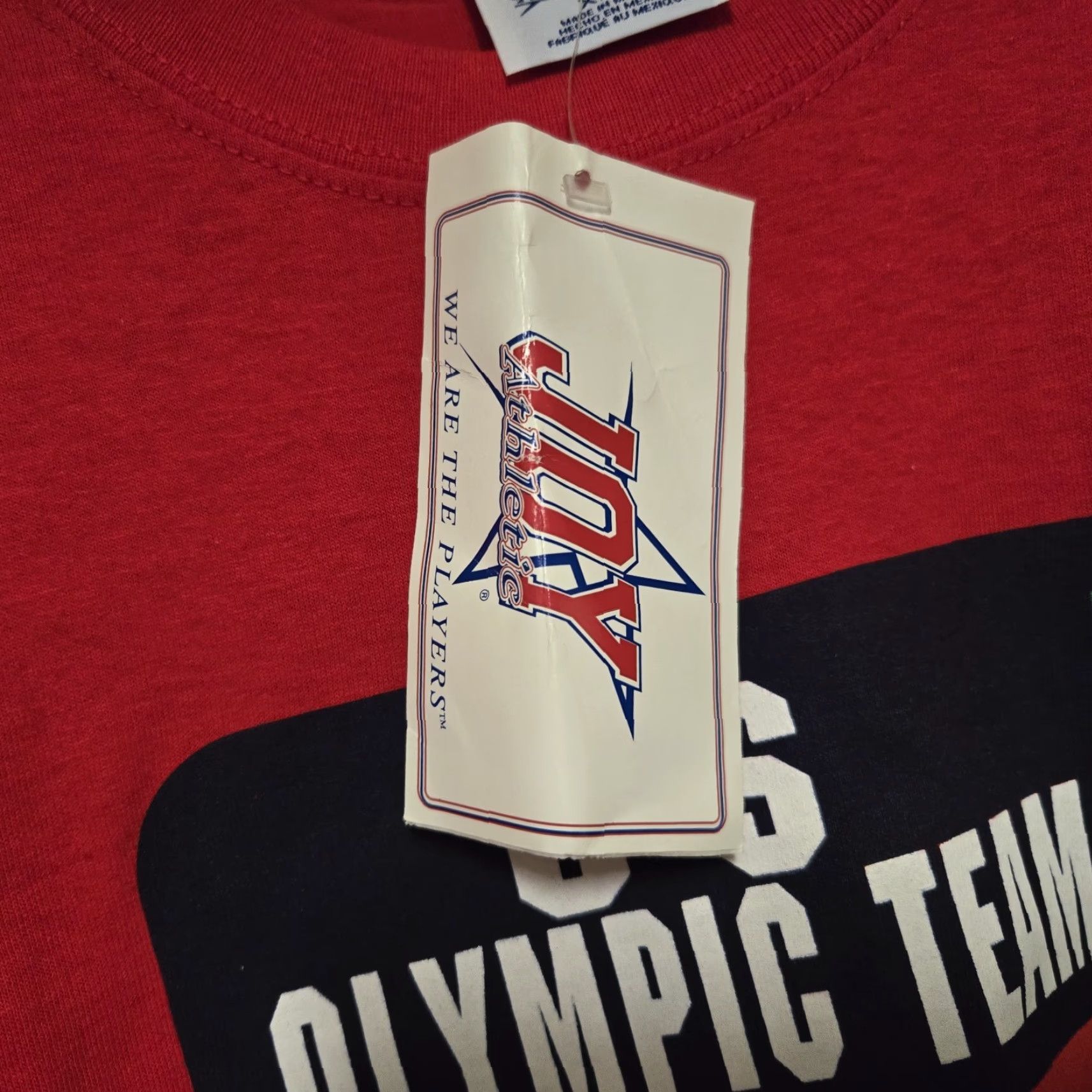 Vintage VINTAGE Olympic Games Ring USA T-Shirt Men 2XL Red NEW NWT Size US XXL / EU 58 / 5 - 5 Thumbnail