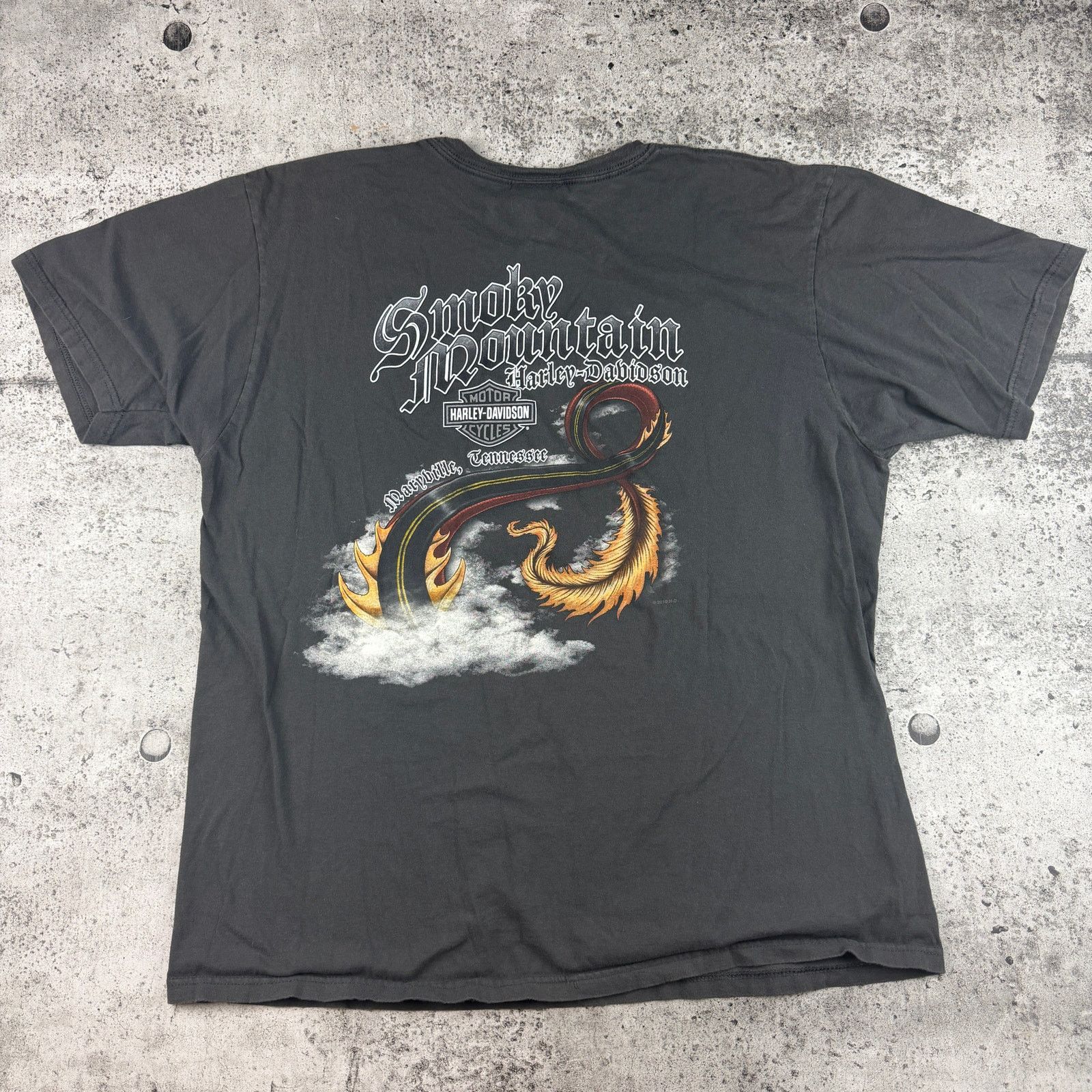 Harley Davidson Smoky Mountain Harley Davidson Tail Of The Dragon Shirt XL Size US XL / EU 56 / 4 - 2 Thumbnail