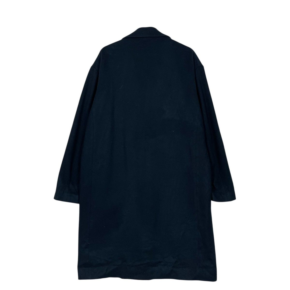 STUDIOUS Japanese Brand Studious Blac Wool Overcoat Size US L / EU 52-54 / 3 - 8 Thumbnail