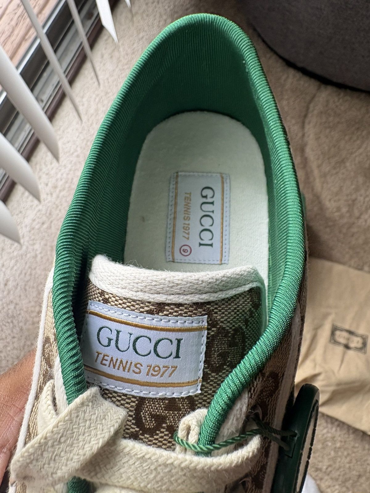 Gucci Gucci Tennis sneaker ds Size US 9 / IT 39 - 10 Thumbnail