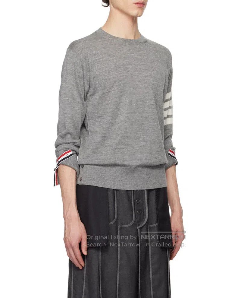 Thom Browne Thom Browne Thin Angora Wool Cardigan Size US M / EU 48-50 / 2 - 3 Thumbnail