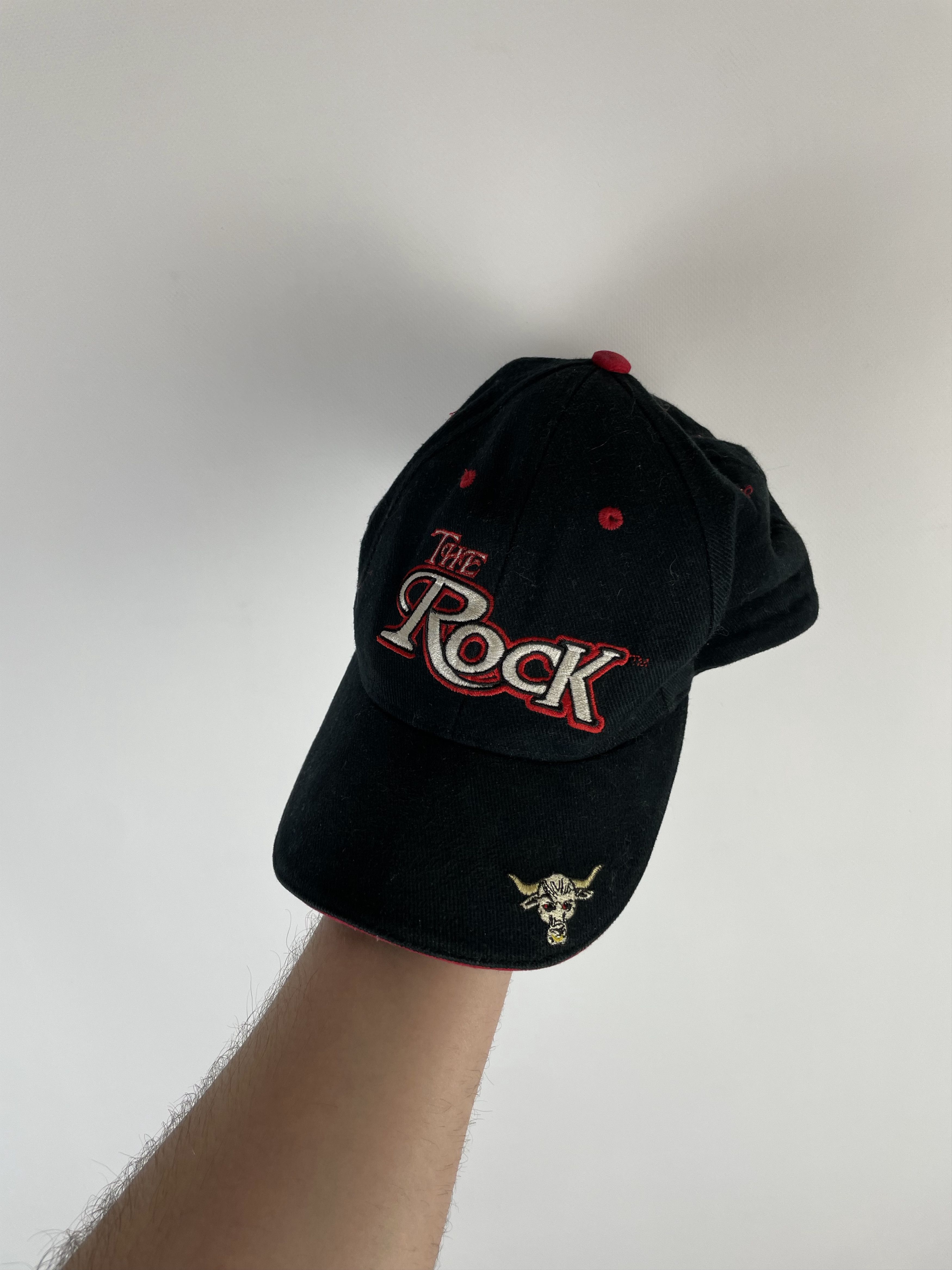 Vintage Vintage The Rock WWE cap Size ONE SIZE - 2 Thumbnail