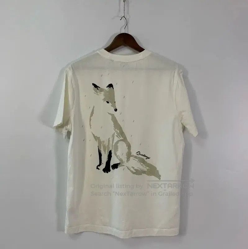 Burberry Burberry Men's White T-Shirt in Size XL. Size US XL / EU 56 / 4 - 2 Thumbnail