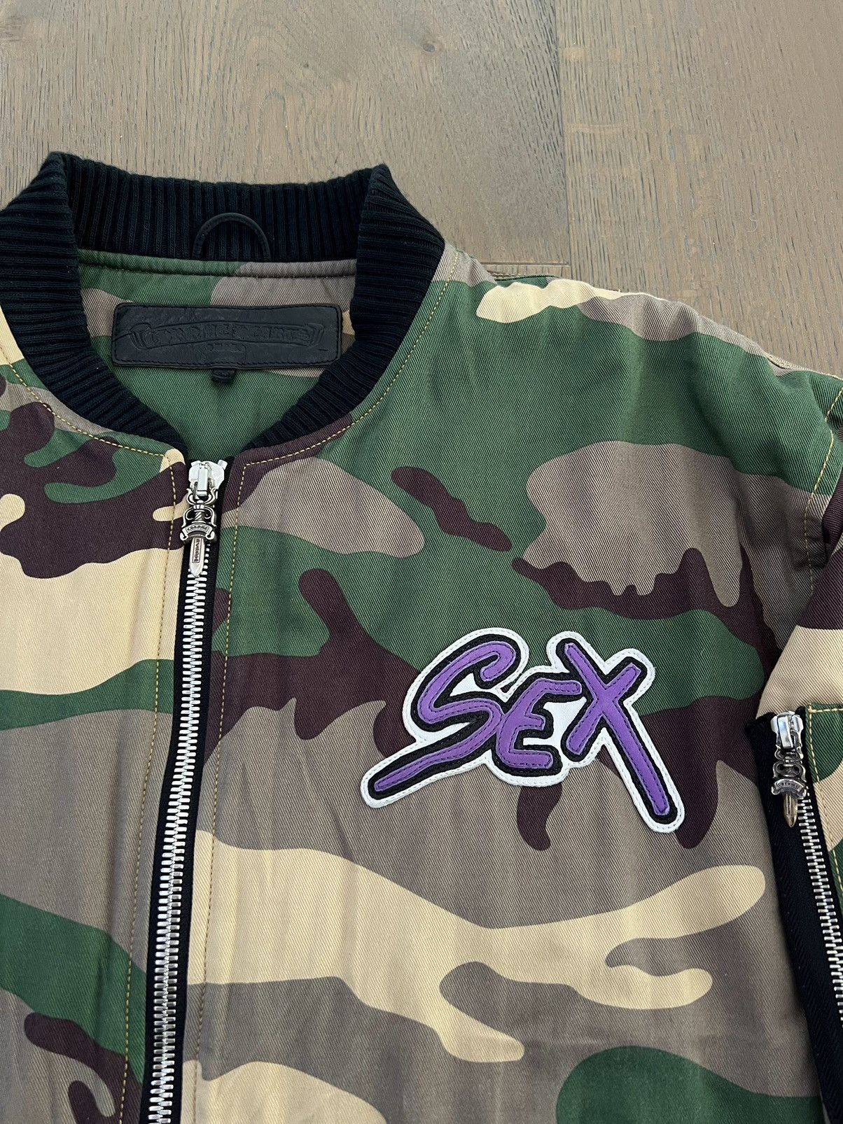 Chrome Hearts Chrome Hearts Matty Boy Sex Records Bomber Jacket Size US M / EU 48-50 / 2 - 9 Thumbnail