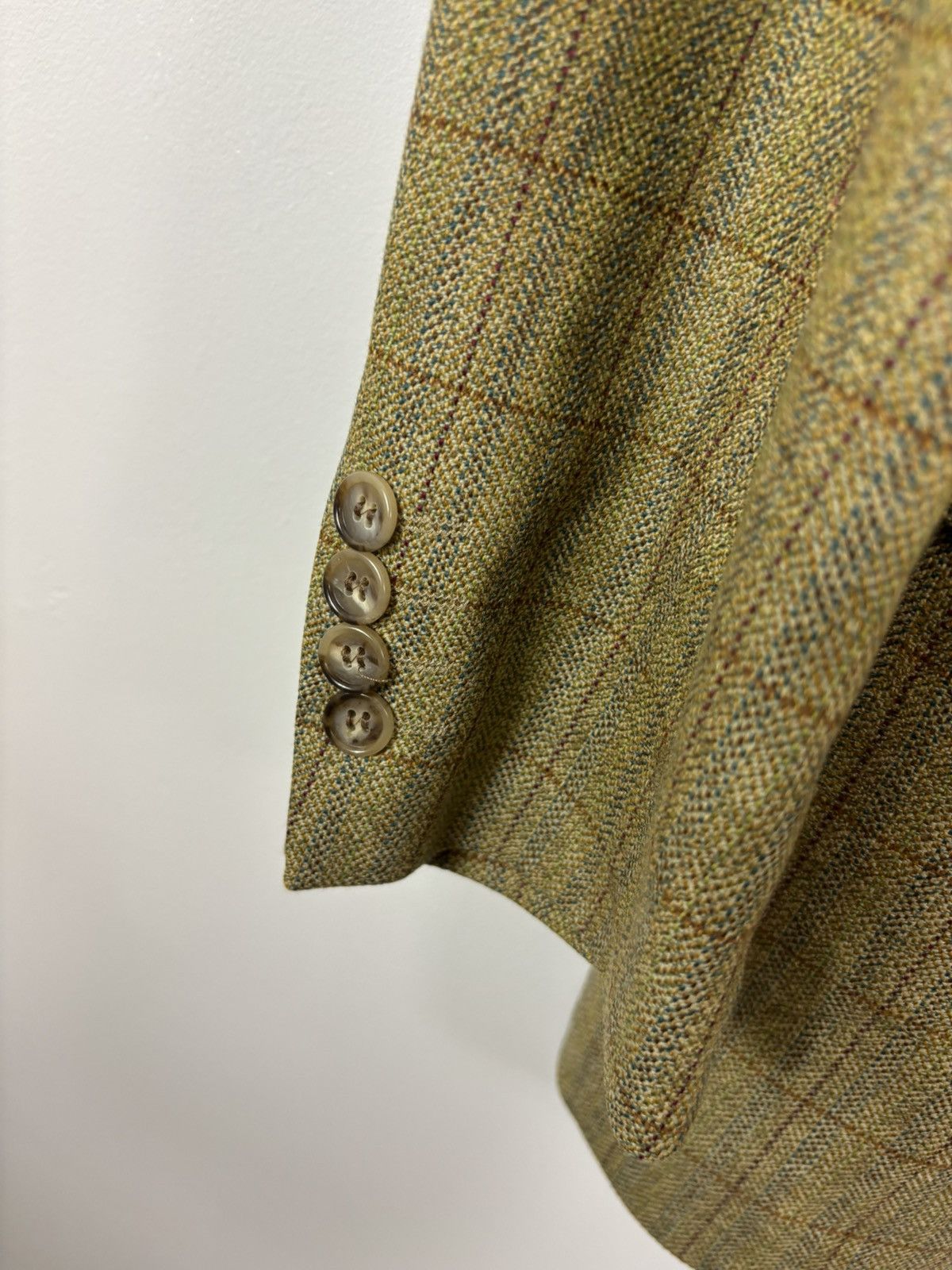 Burberry Vintage wool Burberry Blazer checkered Size 52R - 2 Thumbnail