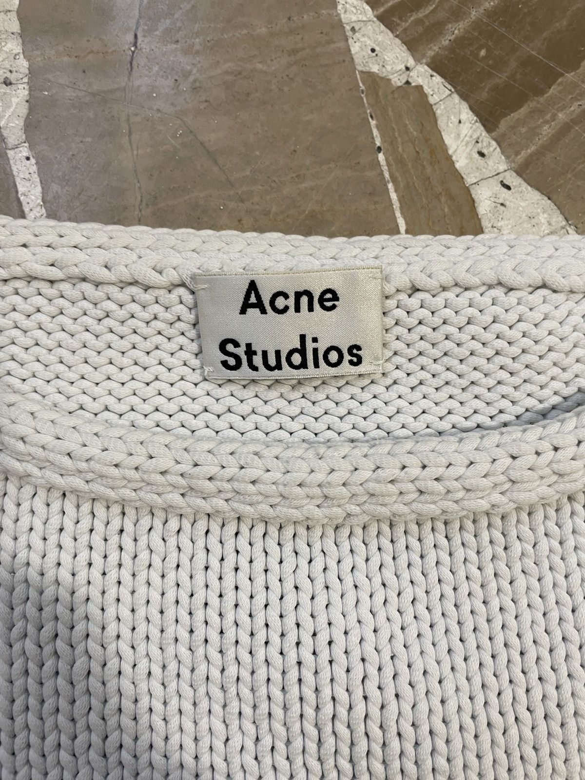 Acne Studios × Drain Gang × Sad Boys Acne Studios Dirk Jacquard SS15 Knit Sweater Size US XS / EU 42 / 0 - 2 Thumbnail