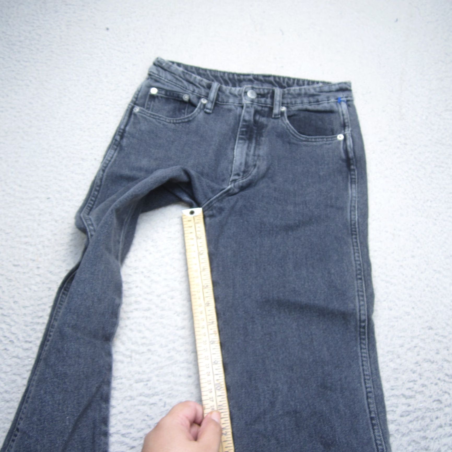 Simon Miller Simon Miller Jeans Women 26 Black Straight Faded Dark Wash Denim Jeans Women 26 Black Straight Denim 5-Pocket Design Vintage? No Size 26" / US 2 / IT 38 - 5 Thumbnail