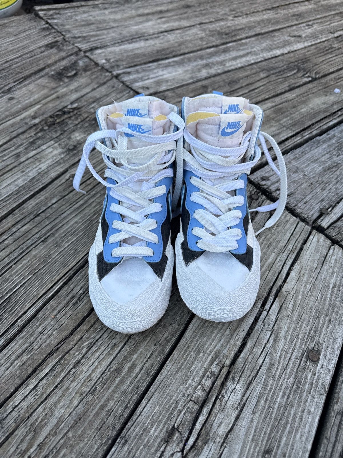 Nike × Sacai Nike x Sacai Mid University Blue Size US 6 / EU 39 - 3 Thumbnail