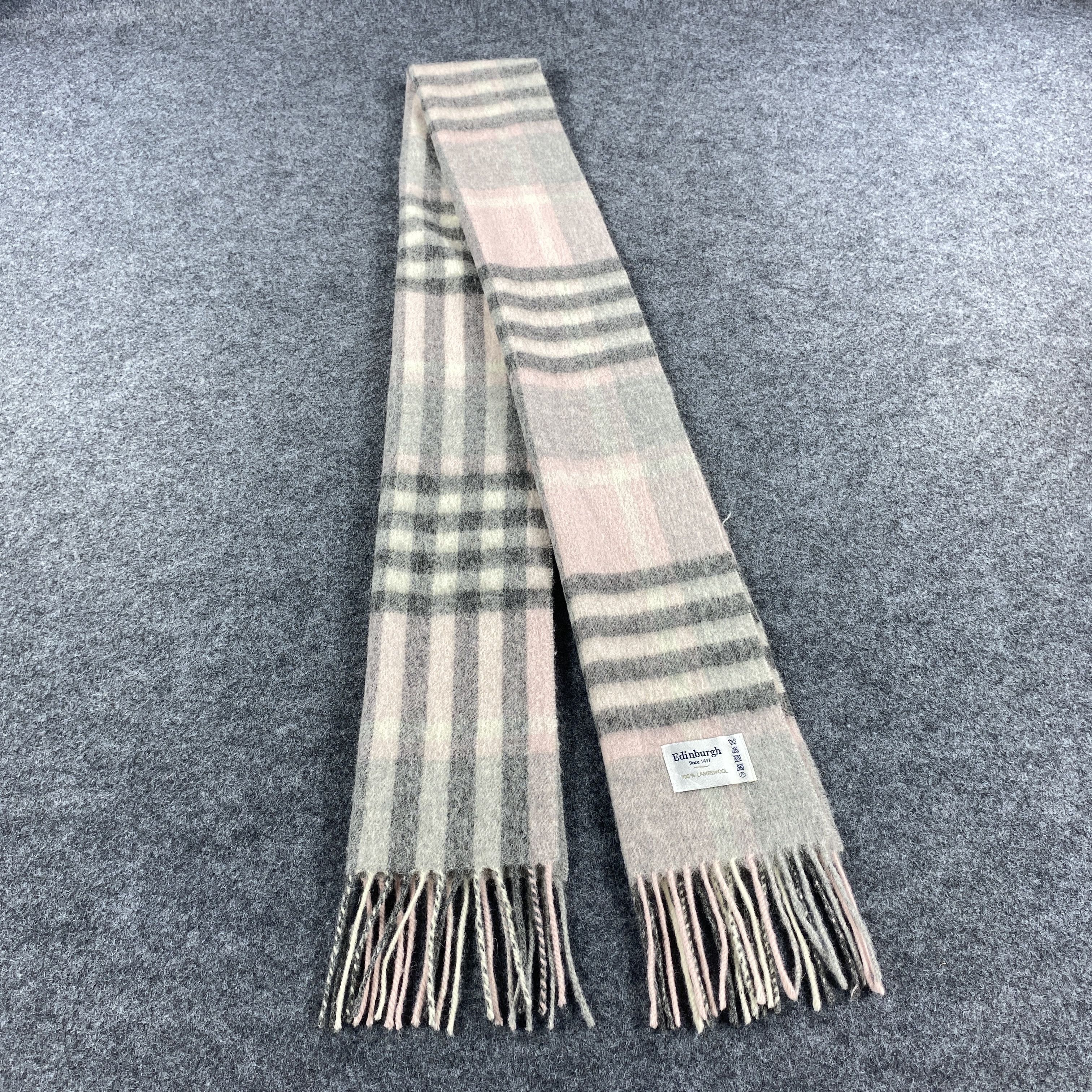 Vintage GF10630 Edinburgh Scarf Neck Wear Muffler Nova Check Size ONE SIZE - 1 Thumbnail
