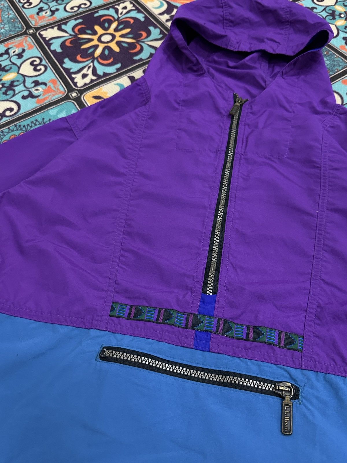 L.L. Bean Vintage L.L Bean Anorak Pullover Half Zipper Jacket Size US M / EU 48-50 / 2 - 6 Thumbnail