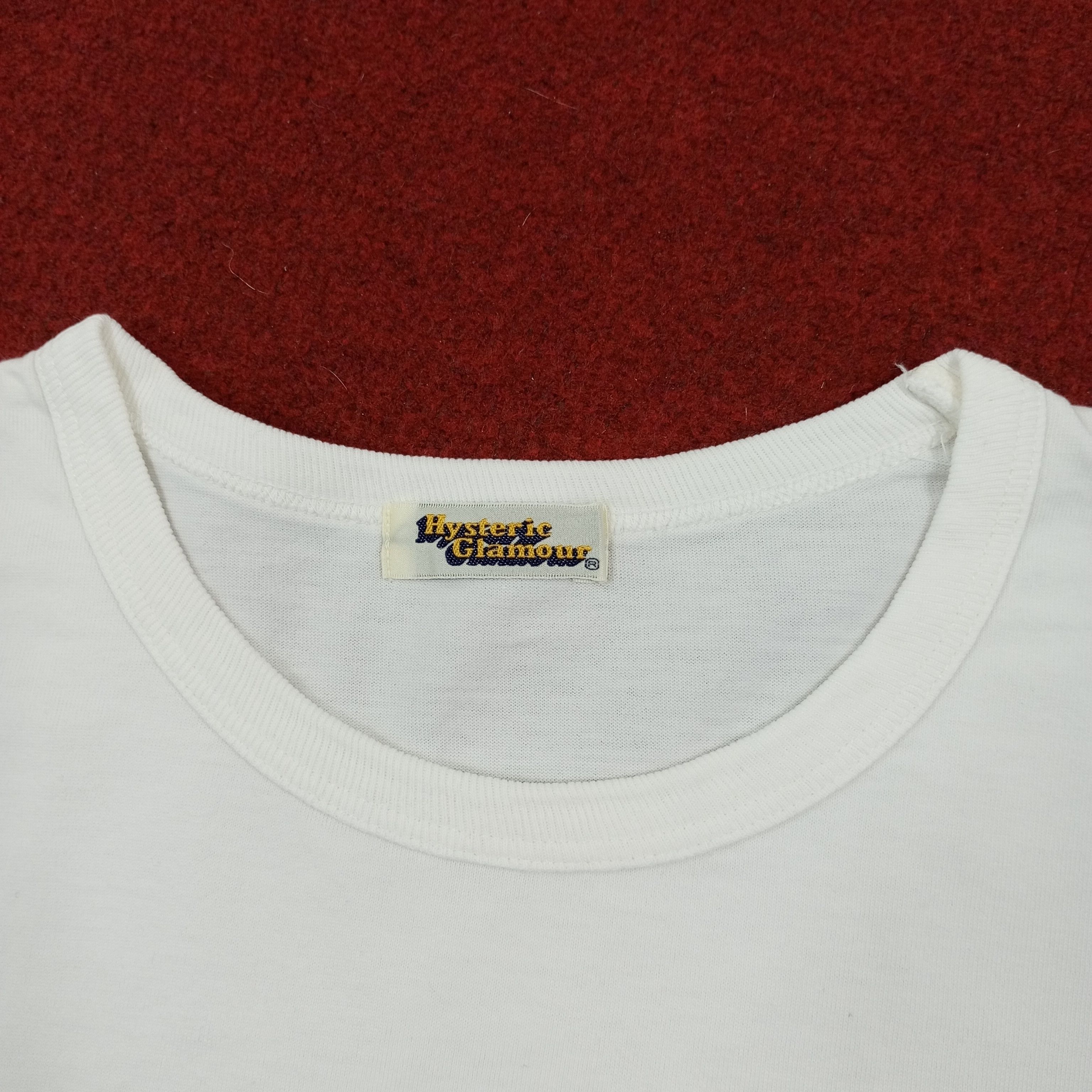 Hysteric Glamour Hysteric Glamour Japanese Brand Backprint Tshirt Size US XS / EU 42 / 0 - 5 Thumbnail
