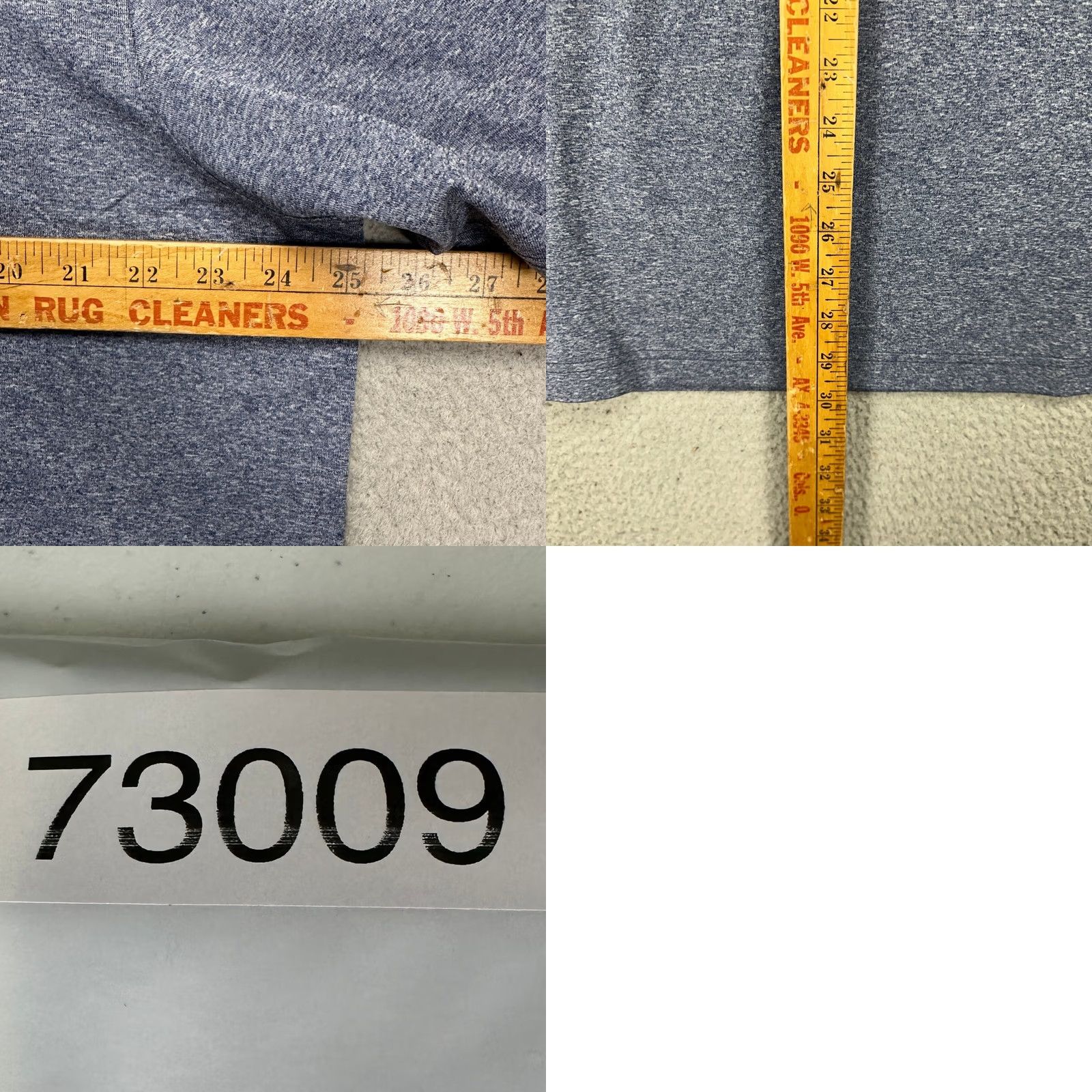 Cutter & Buck Cutter Buck Polo Shirt Super Bowl LV II Mens XL Heather Blue Rugby Stretch Size US XL / EU 56 / 4 - 8 Thumbnail