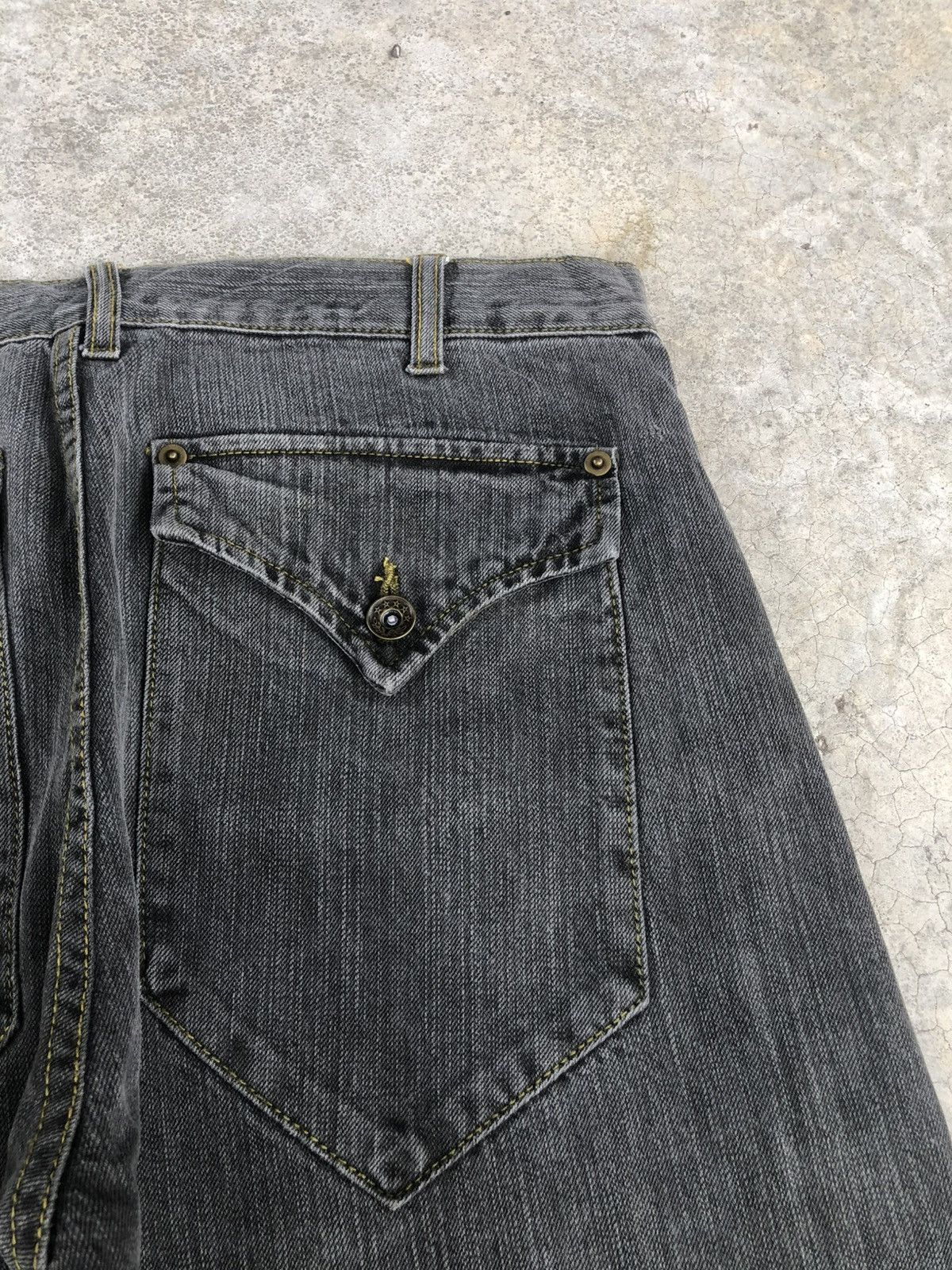 If Six Was Nine Japanese One After Flared Jeans Distressed Jeans Size US 33 - 16 Thumbnail