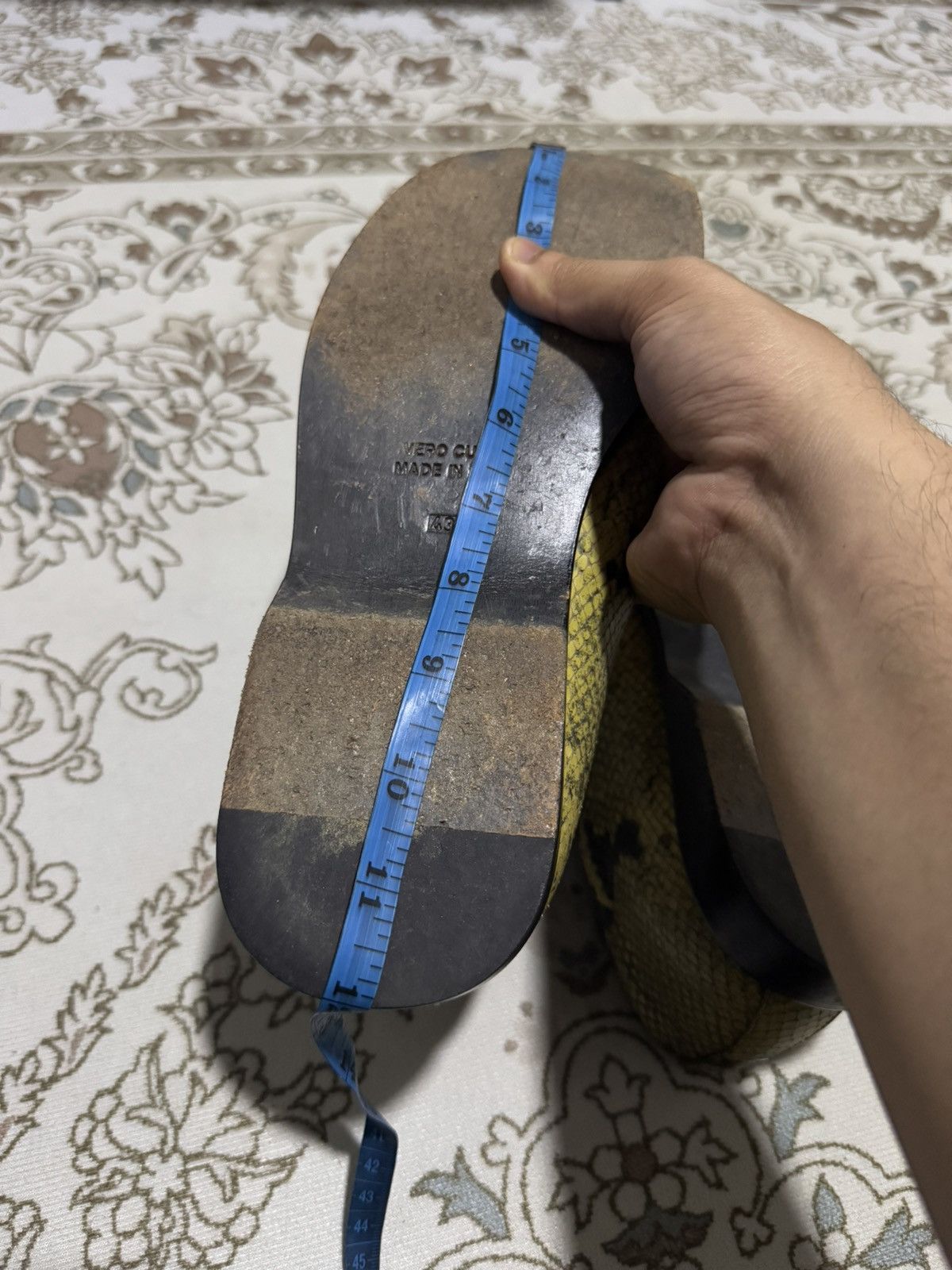 Kenzo GRAILED‼️ KenzoHomme Collection Snake Skin Square Toe Loafer Size US 10 / EU 43 - 10 Thumbnail