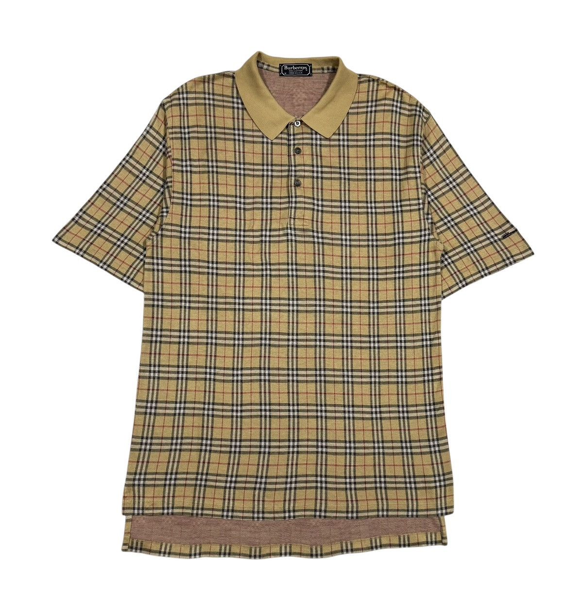 Burberry Vtg🔥Burberrys Novacheck Polo Shirt Made In Usa Size US M / EU 48-50 / 2 - 1 Thumbnail