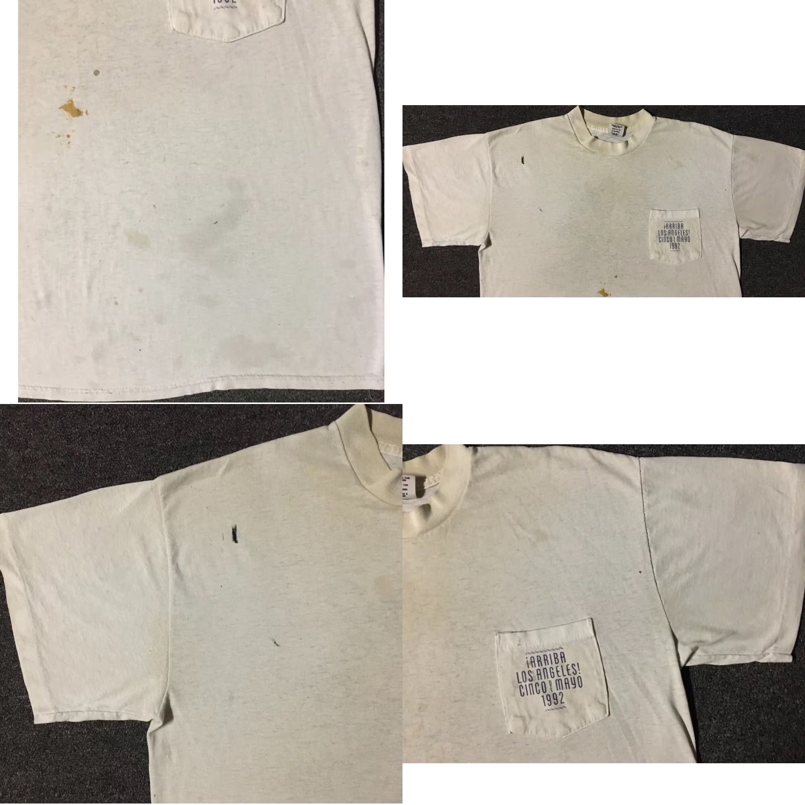 Camel VINTAGE 90s Camel Cigarettes Thrashed Faded Distress Shirt M Smoking Grunge Biker 80 Shirt Mens M White 90s Grunge Vintage USA Size US M / EU 48-50 / 2 - 8 Thumbnail