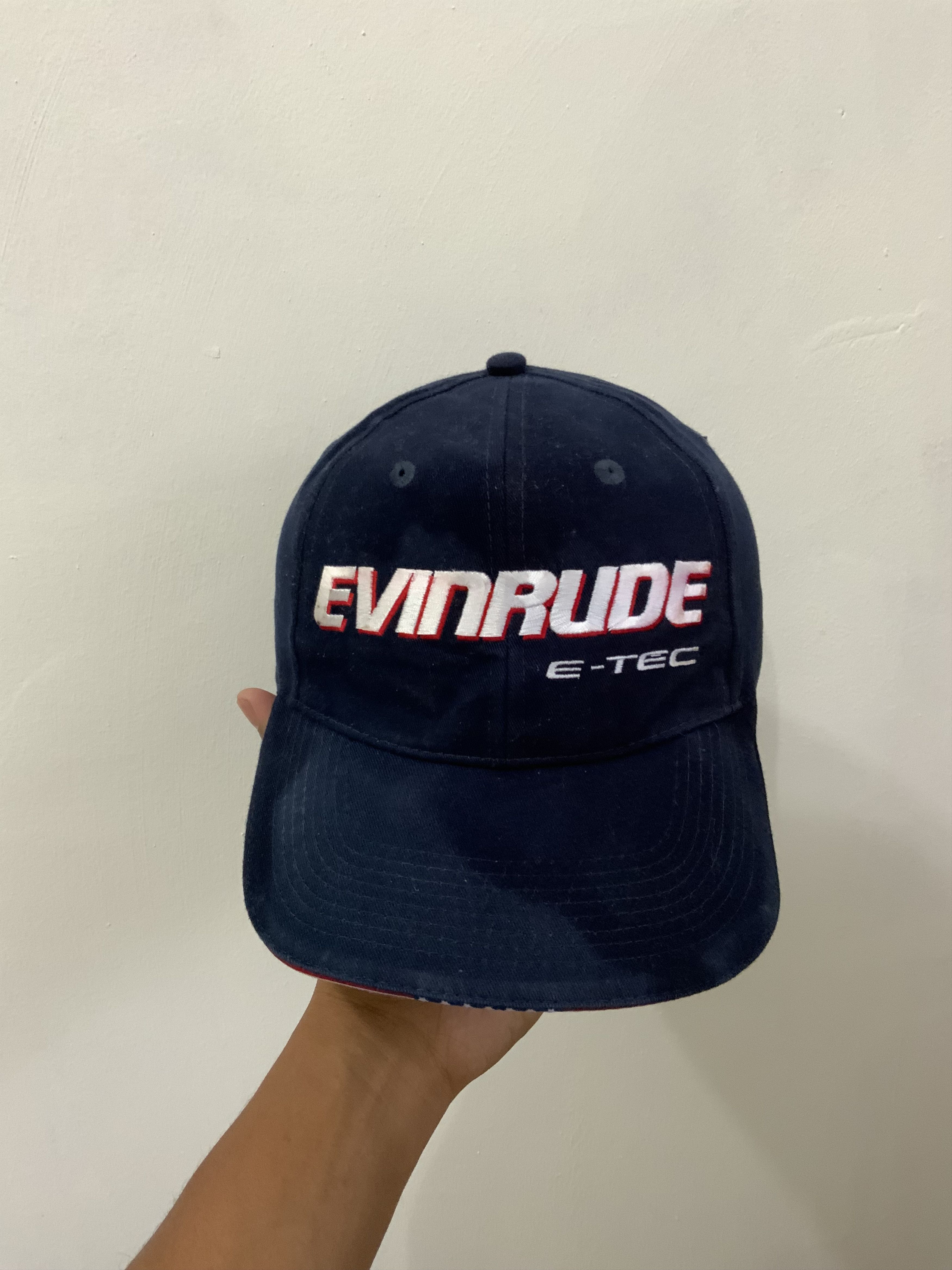 Vintage Evinrude E-Tec Outboard Hat Size ONE SIZE - 1 Thumbnail