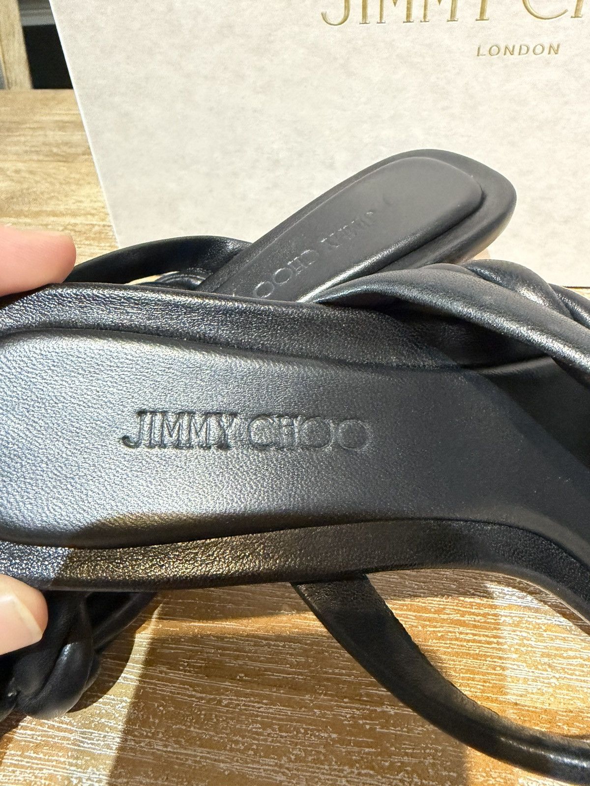 Jimmy Choo Jimmy Choo ‘Diosa Mule’ Platform Heel Size US 7 / IT 37 - 2 Thumbnail
