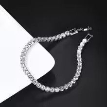 Other Luxury Crystal Bracelet Streetwear Jewelry Size ONE SIZE - 2 Thumbnail