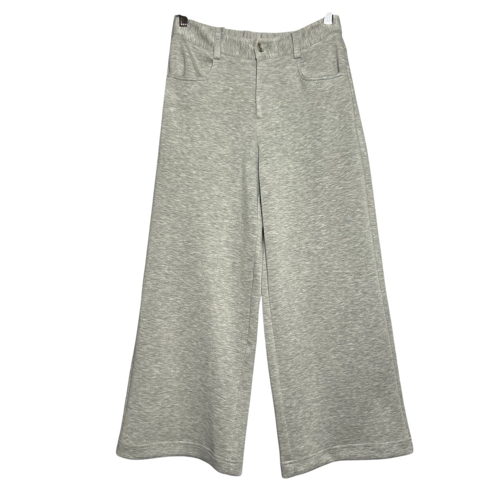 Drew DREW Gray Wide Leg Sweatpant Trouser XS NWOT Size 25" / US 0 / IT 36 - 1 Thumbnail