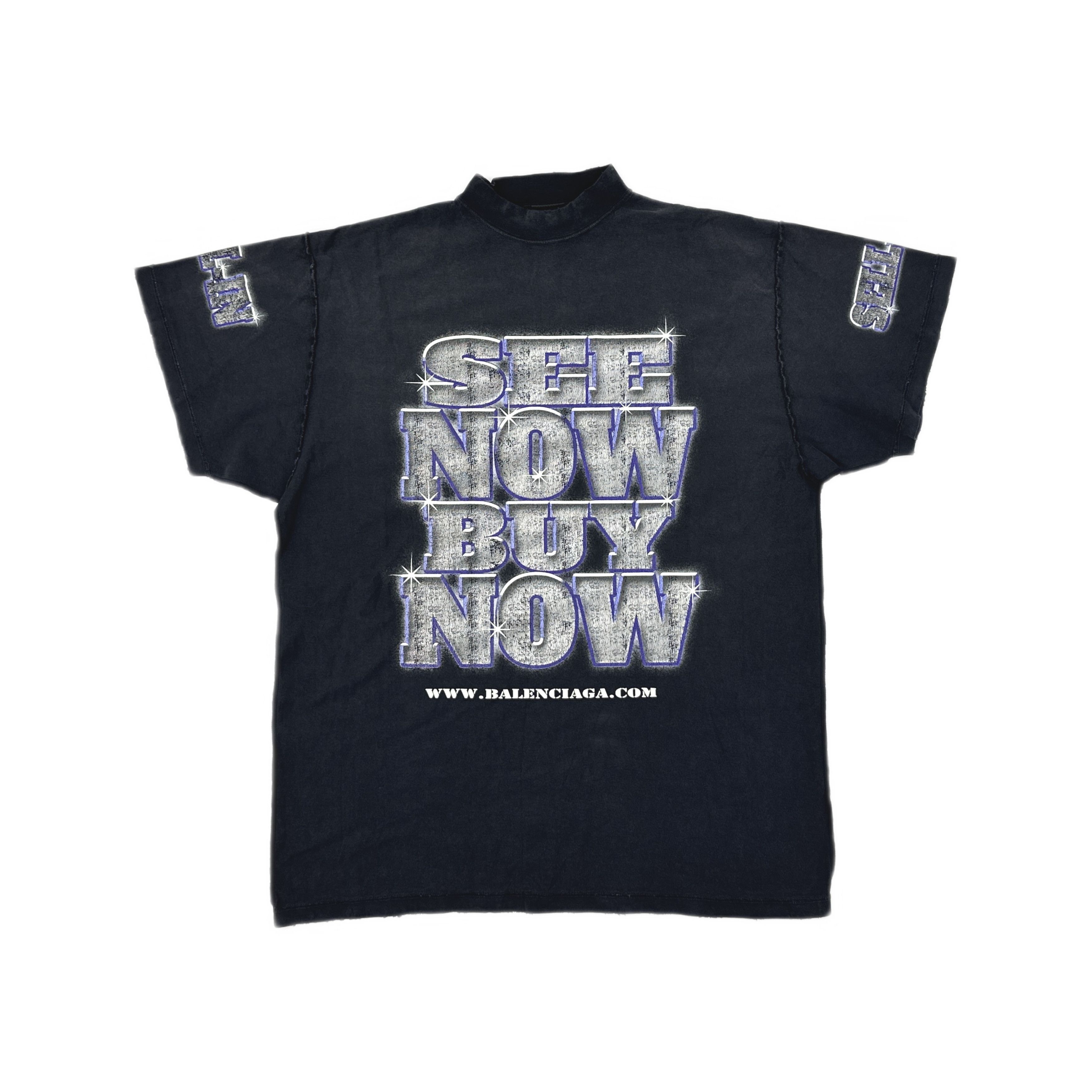 Balenciaga Balenciaga See Now Buy Now Graphic T-Shirt Size S Size US S / EU 44-46 / 1 - 1 Thumbnail