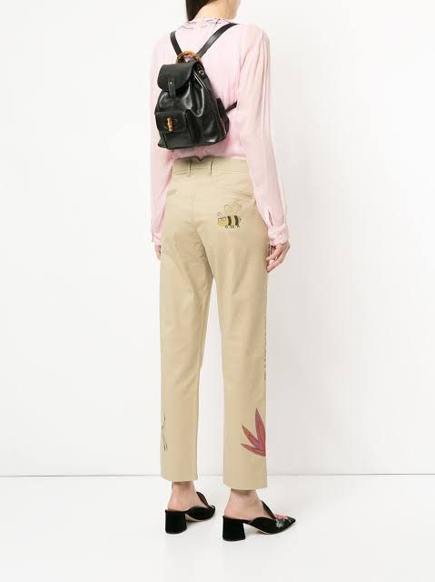 Gucci Gucci Bamboo Tassel Oval leather backpack Size ONE SIZE - 1 Thumbnail